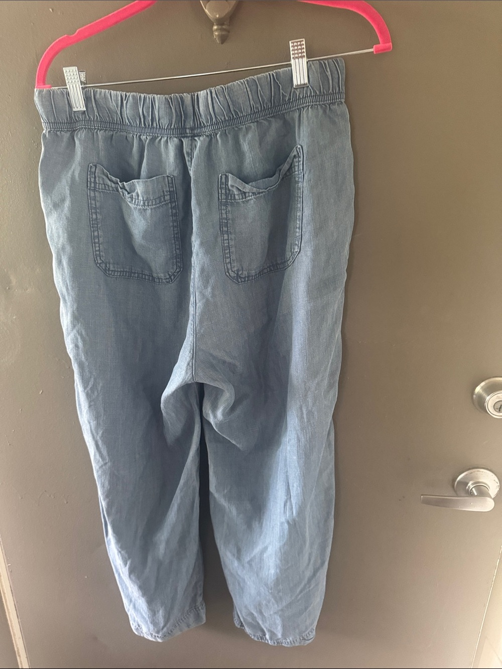 Splendid Light Wash Chambray Trouser - Picture 3 of 3